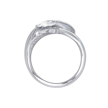 Fantastic Bull Whale Silver Ring TRI1765 - Jewelry